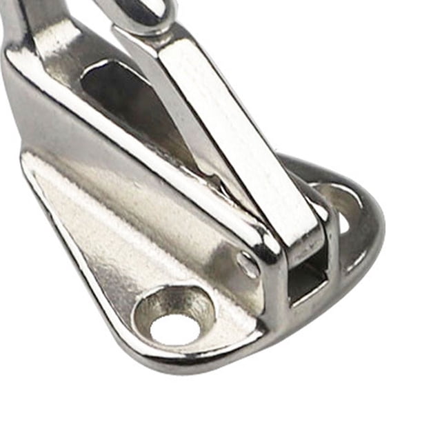 Pack De 6 Ganchos De Protección Para Guardabarros De Acero Inoxidable 316, Grado Marino, Con Tornillos, 27x27 Mm