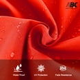 thumbnail image 4 of ABCCANOPY 7.5ft Outdoor Market Hand Push Patio Umbrella With Hanging Edge,12+Colors, Red, 4 of 8