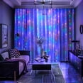 thumbnail image 3 of Labymos Curtain Lights 9.8X9.8Ft 300 LED USB-Powered Fairy Lights with Remote Control Hanging Twinkle Lights, 3 of 8