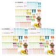 thumbnail image 3 of ZheElen 76pcs Eco-friendly Cartoon Food Toothpick Easy To Clean And Stylish Convenient 3Set, 3 of 6