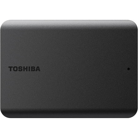 Toshiba Canvio Basics 2TB Portable External Hard Drive USB 3.0, Black - HDTB520XK3AA