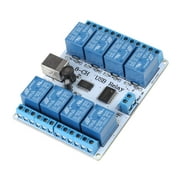 Channel USB Relay,Electromechanical Relays,8-channel 12VDC Type B USB Relay Board Module Controller for Automation Robotics
