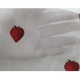 thumbnail image 4 of oneOone Georgette Viscose Fabric Strawberry Fruit Decor Fabric Printed BTY 42 Inch Wide, 4 of 4