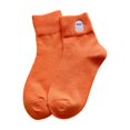 thumbnail image 3 of Garbnen Women's Halloween Crew Socks Funny Cute Graphic Mid Calf Socks Spooky Fall Winter Soft Halloween Gift for Women, 3 of 6