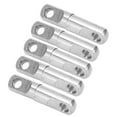 thumbnail image 3 of Sarapandan 5pcs/set Stainless Steel Column Type 360° Rotary Bearing Swivels Fishing Swivels Hook Connector4#, 3 of 7