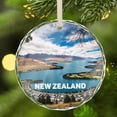 thumbnail image 3 of Queenstown New Zealand Kiwi Travel Keepsake Trip Souvenirs 3" Premium Crystal Glass Christmas Ornament Vacation Memory Xmas Tree Gift Ornaments, 3 of 3