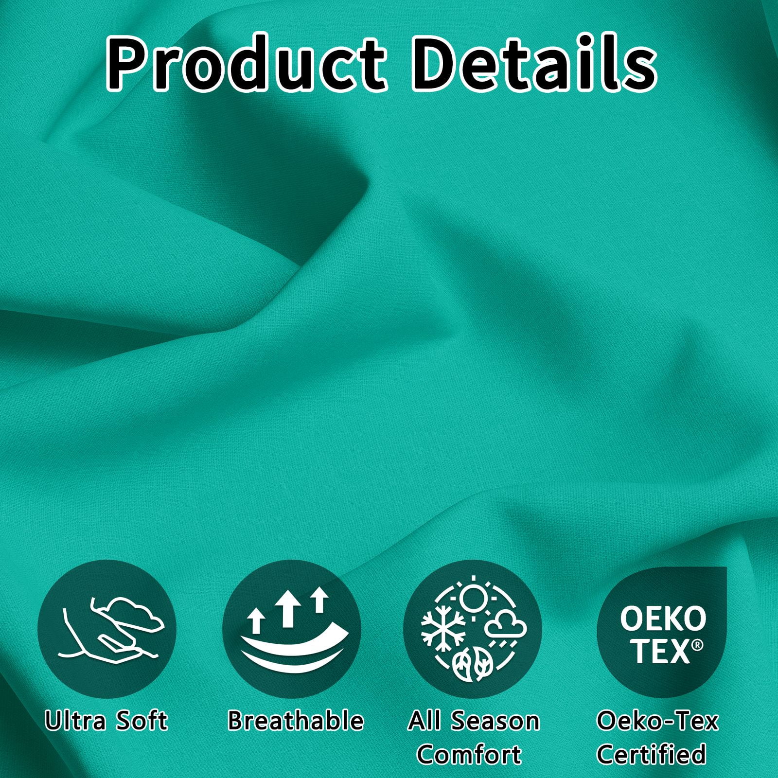 4Pcs Ultra-Soft 85g Sheet and Pillowcase Set, Soft Solid Color, Machine Washable, Suitable For All Seasons, Christmas Comfortable Bedding Set, Available For Single, Double, King, and Queen Beds
