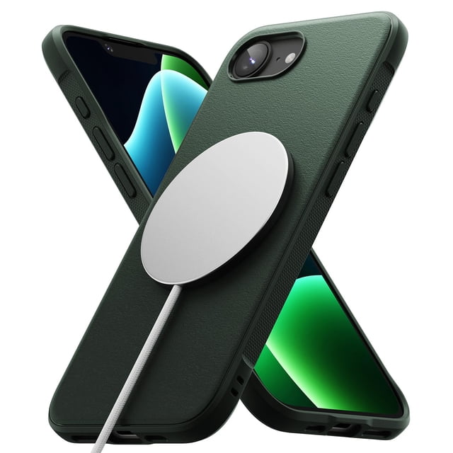 Funda magnética Ringke Onyx verde oscuro para iPhone 16e