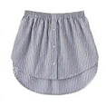 thumbnail image 5 of Shirt Extenders Adjustable Layering Fake Tops Lower Sweep Hem With Elastic Waist Band, 5 of 5
