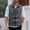 Gray, variant on Men's Vests Casual Lightweight Zip Up Multi-Pocket Solid Color Vest Waterproof Breathable Waistcoat