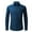 Blue, variant on Mens Dress Shirt Solid Color Four Way Stretch Long Sleeve Business Casual Formal Office Shirt Blue L
