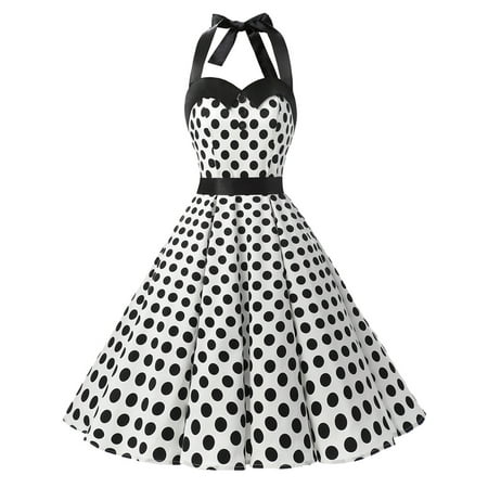 - Market In The Box Women Vintage Dress 2025s Bandage Midi Dress A Line Retro Rockabilly Cocktail Prom Dress Hepburn Dress