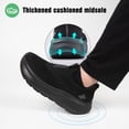 thumbnail image 5 of Men Extra Wide Width Sneakers Comfort Walking Shoes Relieve Foot Pain Wide Toe Box with Arch Support, 5 of 6