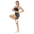 thumbnail image 2 of Pantalones cortos para correr para mujer 2 en 1 Yoga Gimnasio Entrenamiento deportivo, 2 of 8