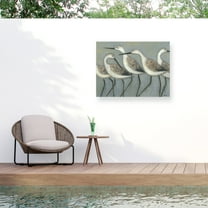 Norman Wyatt 'Shore Birds I' Outdoor All-Weather Wall Decor