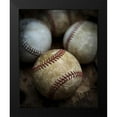 thumbnail image 2 of Fielding, Edward M. 12x14 Black Modern Framed Museum Art Print Titled - Old Baseball, 2 of 5