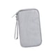 thumbnail image 3 of EeaseMX Bolsa de almacenamiento para accesorios digitales de viaje, organizador de baterías externas, estuche para cable USB (gris), 3 of 7