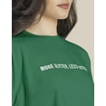 thumbnail image 5 of Moomaya Full Sleeves Boxy Crop Top , Round Neck Cotton T-Shirt Top For Women, 5 of 8