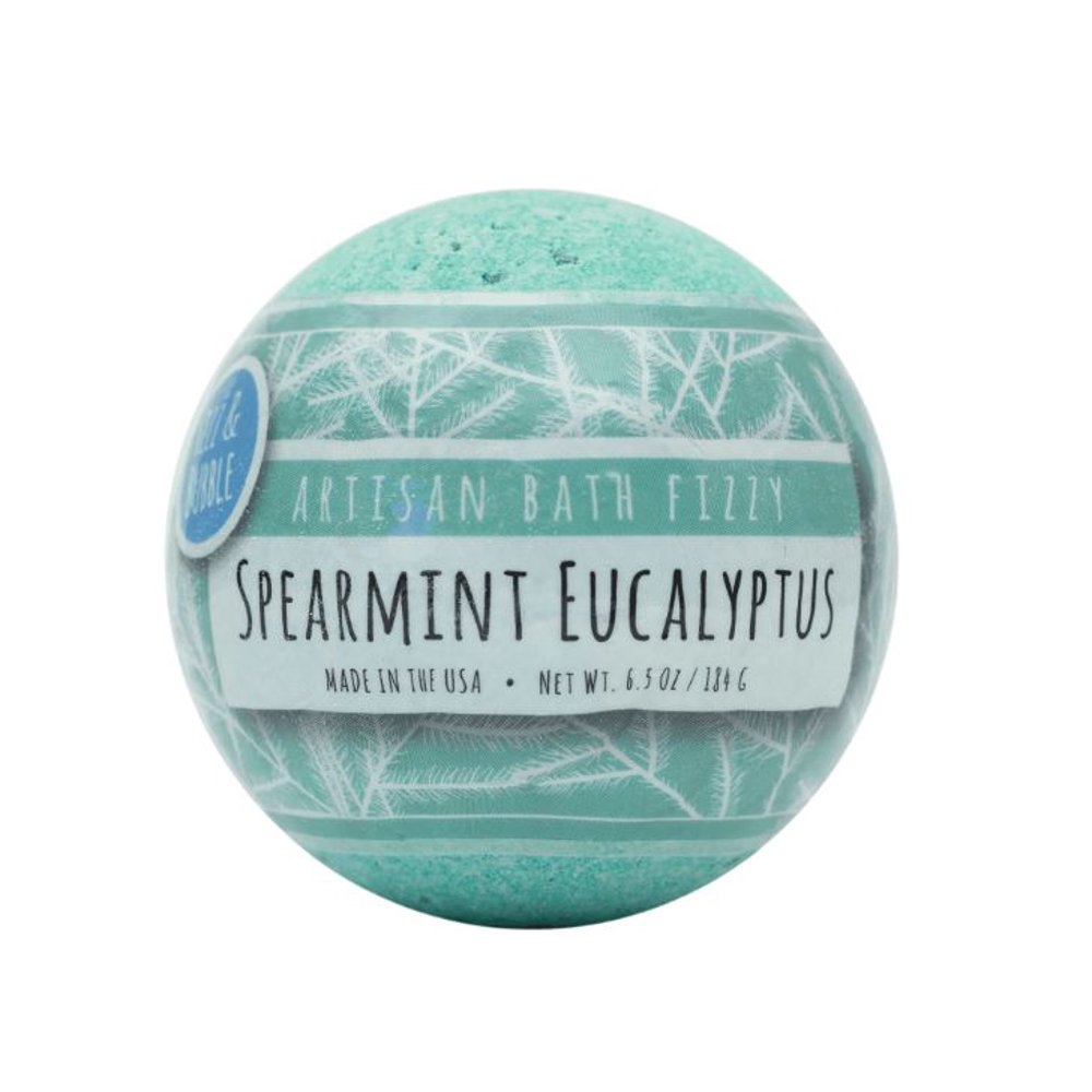 Fizz & Bubble Fizz & Bubble Spearmint Eucalyptus Bath Bomb Fizzy