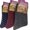 W-Wool-P16-3P-C, variant on Women Faux Lamb Wool Socks, Thermal Warm Cozy Soft Ladies Crew Socks, Holiday Prints, 15 Pairs