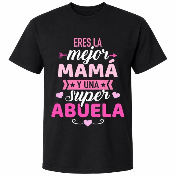 Spanish Mom Grandma Graphic T-Shirt, Unisex Classic Fit Tee