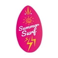 thumbnail image 3 of Tabla de skimboard para surf, de pie, para aguas poco profundas, con revestimiento de madera de alto brillo. Rosa, 3 of 8