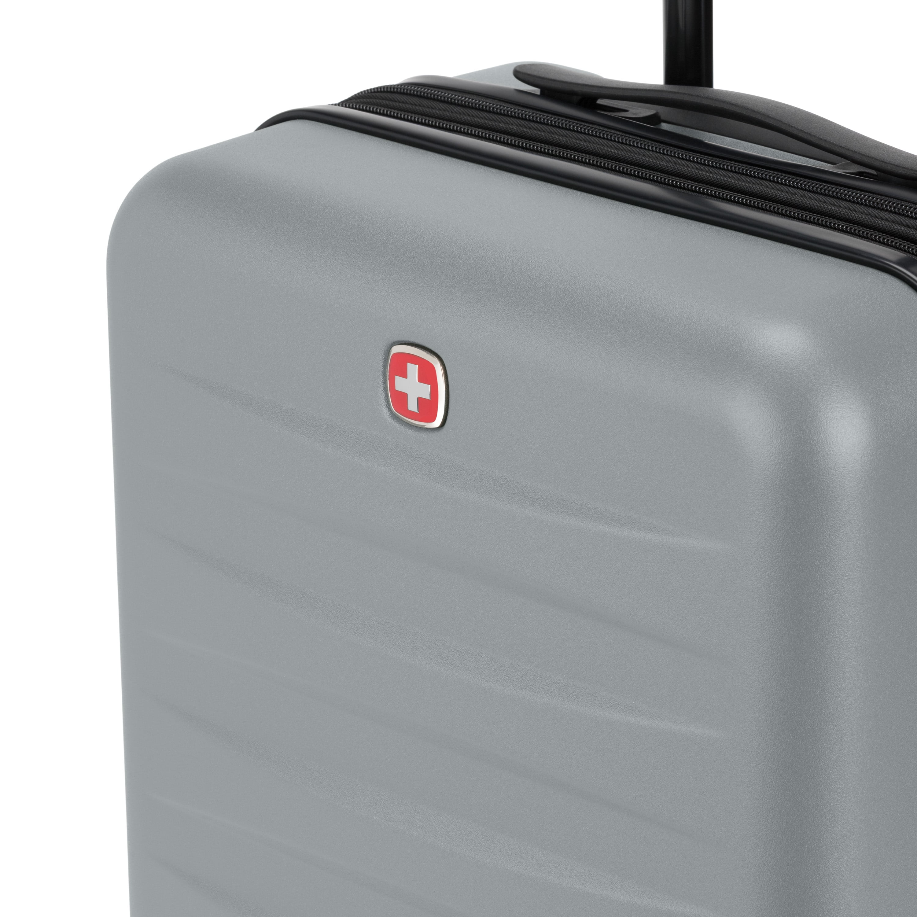SWISSGEAR Stride Hardside Carry-On Spinner, Charcoal Gray