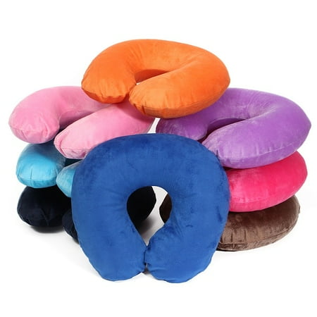 Napa Pad Holder Air Inflatable U Shape Travel Pillow Foldable Neck Pad Outdoor Portable Multifunctional Nap Cushion - Head Back Shoulder Pain Relief ()