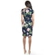 thumbnail image 3 of Vestido floreado manga volantes Roman Fashion /Juvenil, 8867-11 (Marino flores) azul marino G, 3 of 5