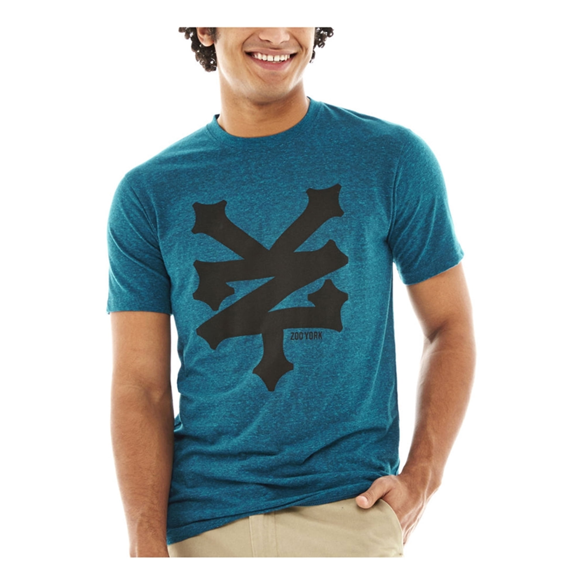 Zoo York Cracker Jack playera grafica para hombre azul extragrande Zoo York Camiseta grafica Walmart en linea