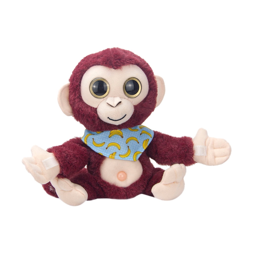 snorda Cute Mimicry Pet Talking Monkey Repeats What You Say Electronic Plush Toy - Walmart.com