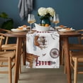 thumbnail image 2 of Nautical Lighthouses Table Runner - 36 Inch Long, Kitchen Dining Table Runner Dresser Scarves, Ocean Ship Anchors Seashells Birds Farmhouse Decor for Coffee Tables Wedding Party Banquet, 2 of 8