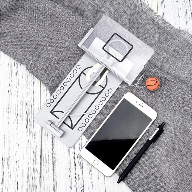 Ruiboury Mini Folding Basketball Machine Funny Office Home Desktop Basketball Games for Kids Adults