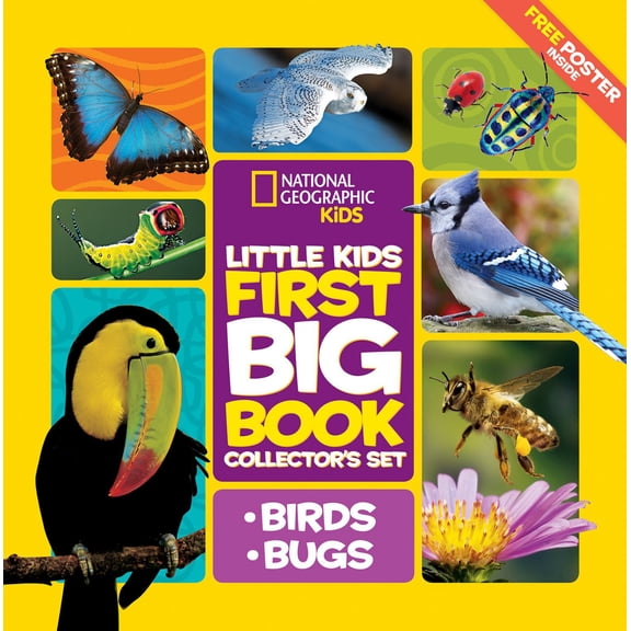 National Geographic Little Kids First Big Book Collector's Boxed Set: Birds and Bugs: A 2 Book Set for Curious Kids (Hardcover)