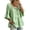 80#Light Green, variant on Women Linen Tops Ruffle Off Scoop Neck Shirts Tie Front Loose Renaissance Peasant Blouse