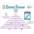 thumbnail image 4 of Clearly Perfect Slotted Trimmer D ~ Quilting Tool by New Leaf Stitches, 4 of 4