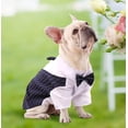 thumbnail image 5 of BT Bear Dog Wedding Shirt, Dog Tuxedo With Bow Tie, Dog Wedding Formal Suit, Doggie Prince Gentleman Costume for Small Medium Dogs Black XS, 5 of 6