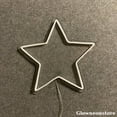 thumbnail image 3 of Glowneon Flashing Star Neon Sign, Star Led Sign, Star Space Kid Room, Restaurant Home Bar Décor, 3 of 4