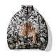 thumbnail image 4 of Abrigos de invierno para hombre modernos y versátiles Chaquetas con estampado de tigre elegantes Ropa para hombre cómoda y cálida Parkas Abrigo Parka, 4 of 4
