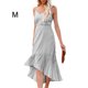thumbnail image 2 of Jumpingount Vestido largo para mujer, vestido veraniego con tirantes finos para niñas, vestido Midi Swing, club de baile, vacaciones en la playa, Vestidos Negro METRO, 2 of 5