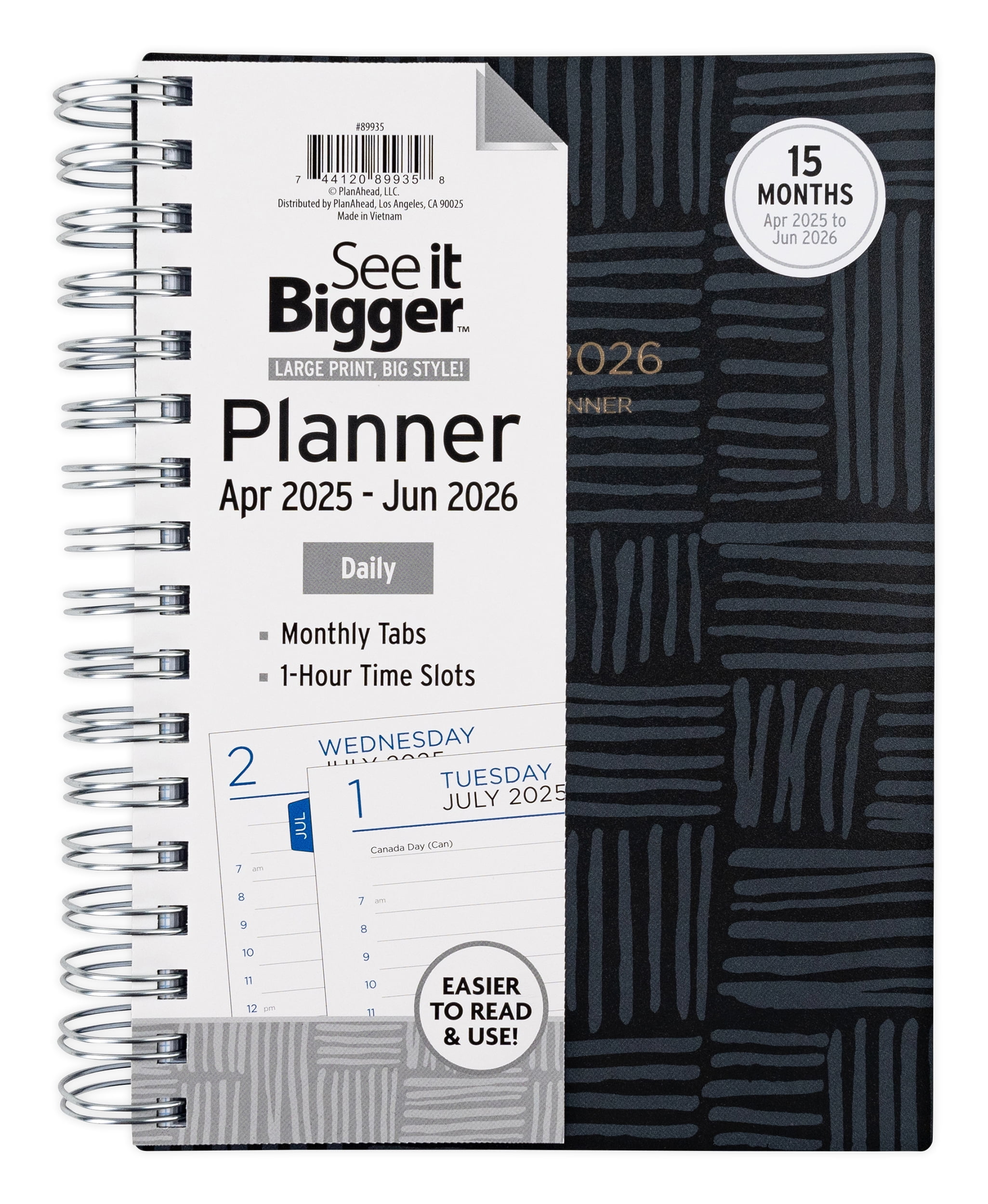 【上品】 it See Bigger 6.75 2023, 2022-June April Planner, Daily 手帳
