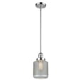 thumbnail image 6 of 201S-PN-G262 Innovations Lighting Stanton - 1 Light Stem Hung Mini Pendant In Industrial Style-12 Inches Tall and 6 Inches Wide-Polished Nickel, 6 of 7