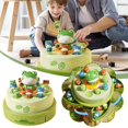 thumbnail image 2 of jileijar Kid Toy Launch Frog Cartoon Flying Frog Catching Funny Toy Development Game 2 Sensory Toy Puzzle Interaction1 Players, 2 of 8
