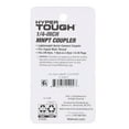 thumbnail image 2 of Hyper Tough 1/4-inch MNPT Universal Air Line Coupler, Model Number 13-513HT, 2 of 5