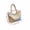 White, variant on Qholemyo Lightweight Puffer Padded Quilted CoCopeaunt Tote Bags For Women Large Nylon Zipper Closure Shoulder Handbag For Women