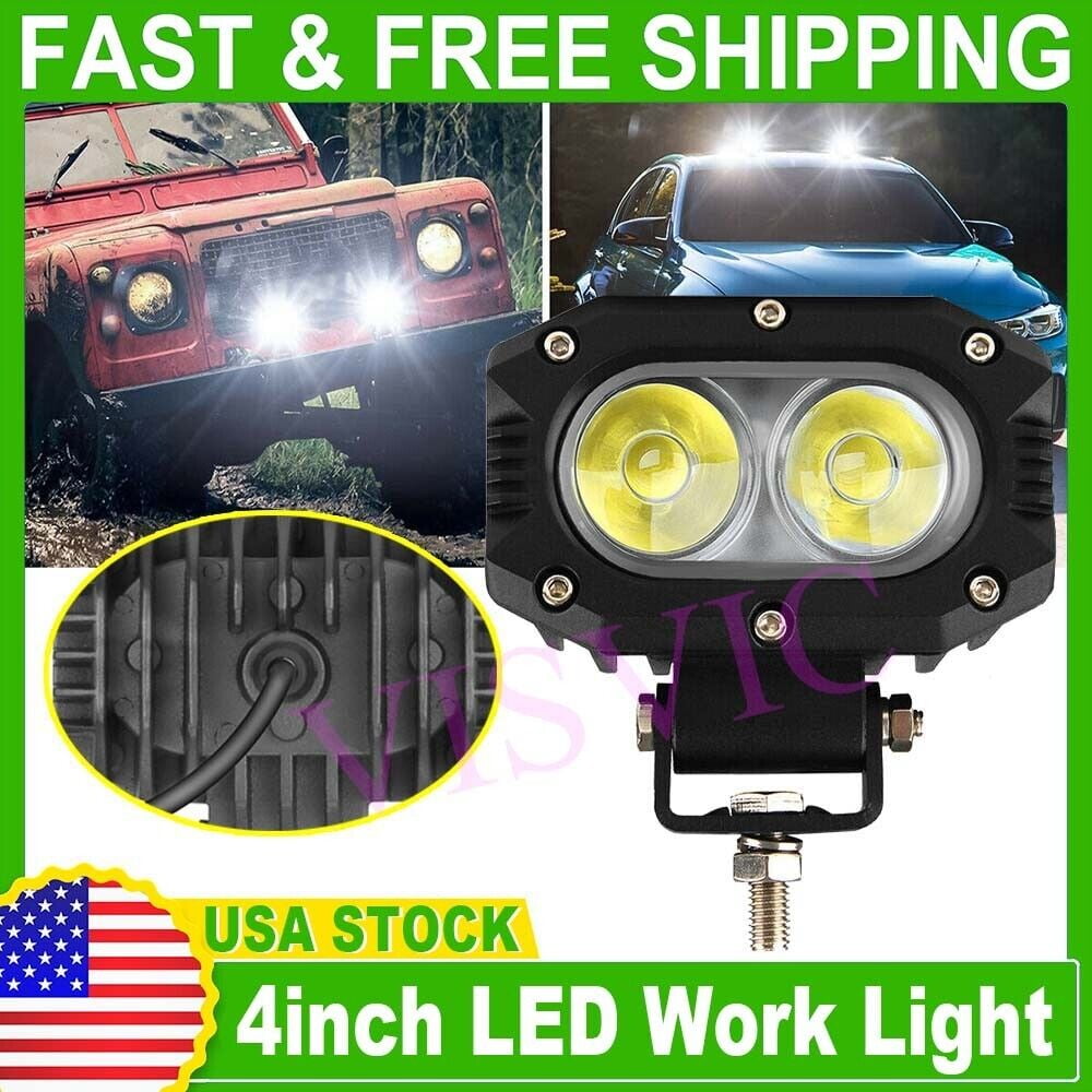 4'' 720W White LED Work Light Bar Spot Offroad Fog Lamp SUV Car Truck 4WD ATV ad