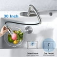 thumbnail image 5 of Kitchen Faucet with Pull Down Sprayer Brushed Nickel - High Arc Stainless Steel Kitchen Sink Faucet, 3-Function Pull Out Kitchen Faucet, Single Hole Single Handle Modern Kitchen Sink Faucet, GAGALIFE, 5 of 10