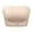 Beige, variant on Krdevn Women's Seamless Strapless Bandeau Bra with Convertible Straps and Front Closure Support,L