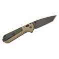 thumbnail image 3 of Benchmade Redoubt Tanto AXIS Lock Knife Ranger Green Grivory (3.53", Black, D2) 431BK-1, 3 of 5