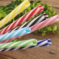 thumbnail image 6 of Fmxomd 100PCS Reusable Stirrer Straws-Short Assorted Color Plastic Stripe Drinking Straws Pipes for Milk & Juice & Coffee & Smoothies & Cocktail & Kids Straws Kit(0.27x9 Inches), 6 of 9